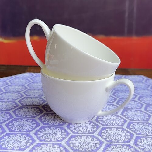 茶杯,儿童杯,出口纯白高温骨瓷茶