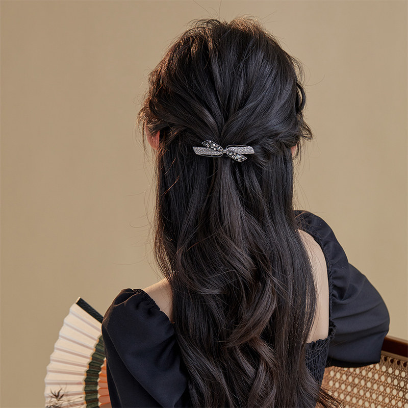 奇美拉蝴蝶结发夹女高端半扎发发卡高档头饰弹簧夹新款妈妈发饰,饰品/流行首饰/时尚饰品新,发饰,淘宝优惠券,粉丝福利购,淘宝优惠卷