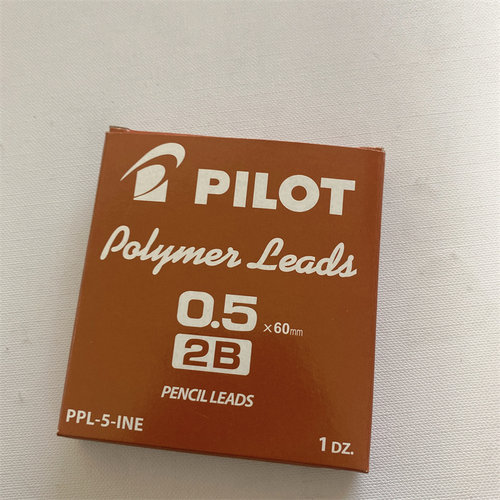 日本进口Pilot百乐自动铅芯 防断自动0.3/0.5 自动铅笔芯