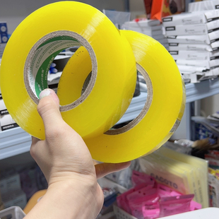 掌柜自用/加大加厚价款透明胶带2卷【贼拉厚实】