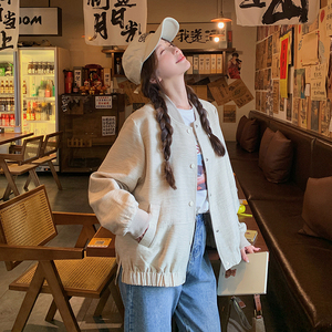 秋装 长袖短外套百搭棒球服上衣057- 8818-P125k188图片
