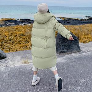 新款 2026年冬季豆绿色羽绒服 90绒 8777-P325控488图片