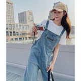 现货新款牛仔吊带背带裤057-7905-P115K168套装P145K198，商品下架区，唯尔萱