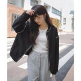 春装新款黑色小香风花边外套5838-P130K188，女装短外套，2B080