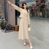 长袖套装两件套连衣裙8800-P155K218，女装套装/套裙，2B080
