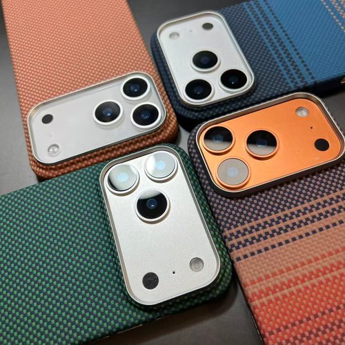 适用苹果iPhone17promax手机壳磁吸保护套17pro日落月升编织凯夫拉碳纤维magsafe磁吸17air超轻薄外壳男士