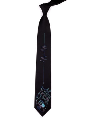 卡萨尼原创设计（机械心脏）JKDK领带小物配件手打男女休闲潮流