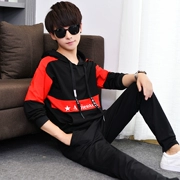 Áo len nam hoodie thu đông 2019 xu hướng mới đẹp trai với set đồ hợp mốt nam tay dài giản dị - Bộ đồ