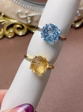 简单款大颗粒10mm彩宝手饰