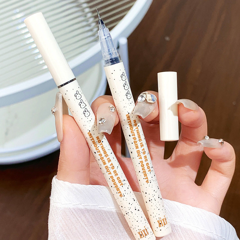 xixi原墨兔绒眼线笔速干持久防水防汗不晕染勾勒下睫毛卧蚕阴影笔