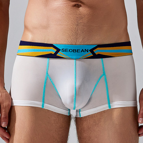 希宾男平角内裤轻薄透气