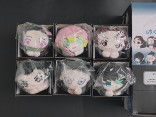 正版日谷 鬼灭之刃 拥抱毛绒玩具 VOL.9 时透 炭治郎 蜜璃 6种