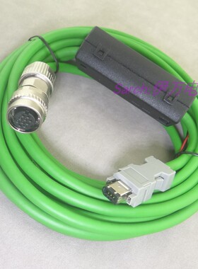 安川850W编码器线JZSP-CVP01-03-E电机线UVA322绝对值CVP06高柔