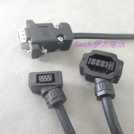 IS620汇川伺服新款电机编码器线S6-L-P024-3.0-T抱闸B007动力M007