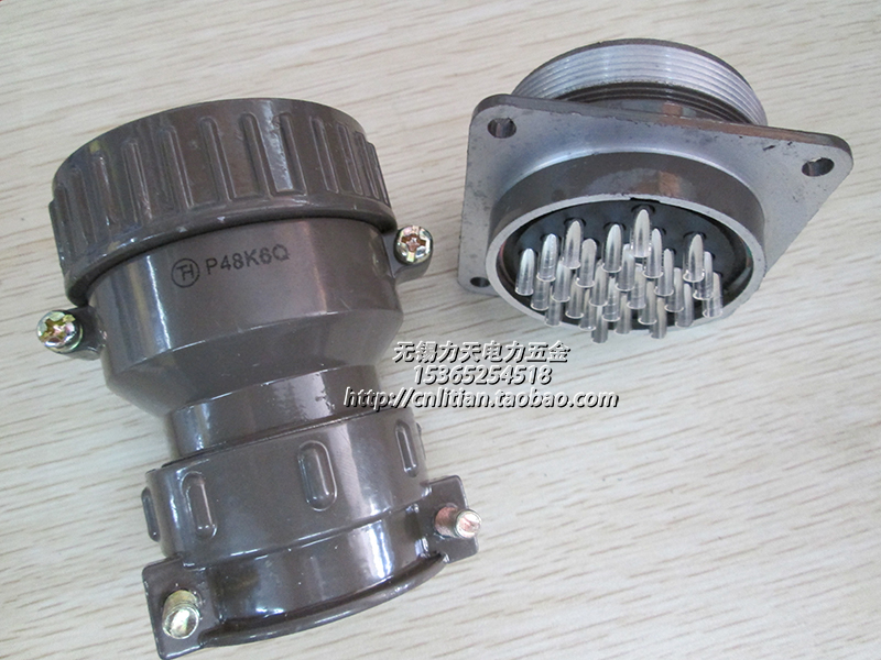 P型26芯航空插头插座P48K6Q