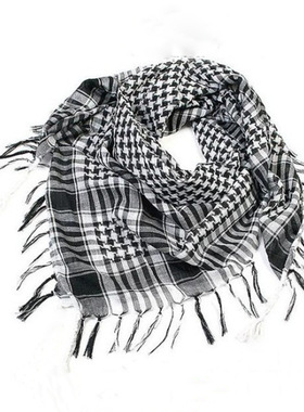 Scarf Military Shemagh Keffiyeh Head Neck Scarf Arab Wrap