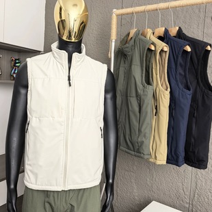 双面穿 防风防水透气登山服休闲百搭坎肩背心外套 户外马甲秋冬季