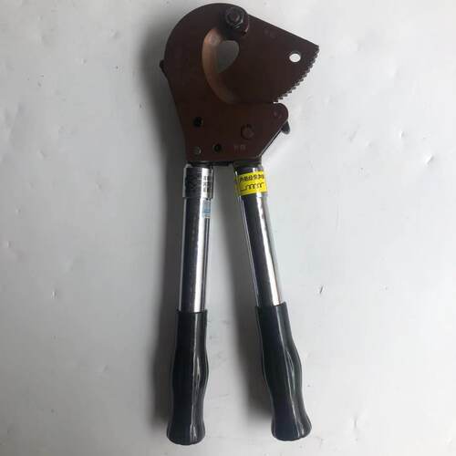 长信电缆剪J25S伸缩柄钢芯铝绞线剪齿轮钢绞线切刀XLG-800-J25S