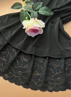 多款黑色蕾丝花边辅料手工diy袖子领子裙边窗帘装饰衣服服装布料