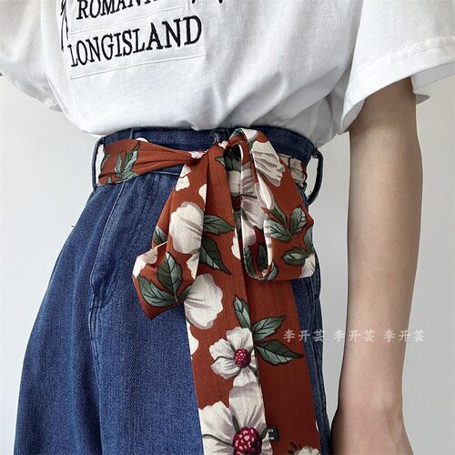 丝巾腰带~波西米亚民族风