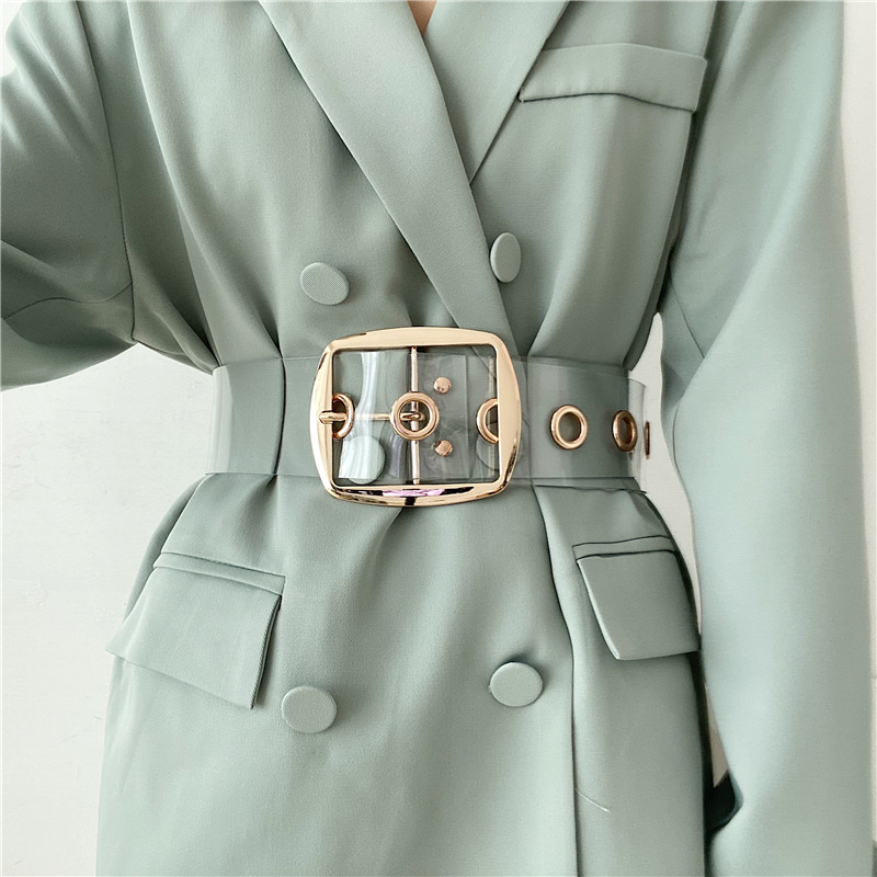 欧美朋克宽腰带腰封