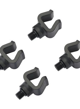 FEISIDA 欧鲤钓杆拖 牛角拖杆头 高强度塑料防拖杆头夹拖特紧杆拖