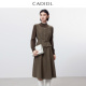 商场同款 通勤半高领长袖 连衣裙女2025冬季 CADIDL卡迪黛尔 新款