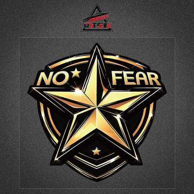 NOFEAR五角星磁吸引擎盖车贴