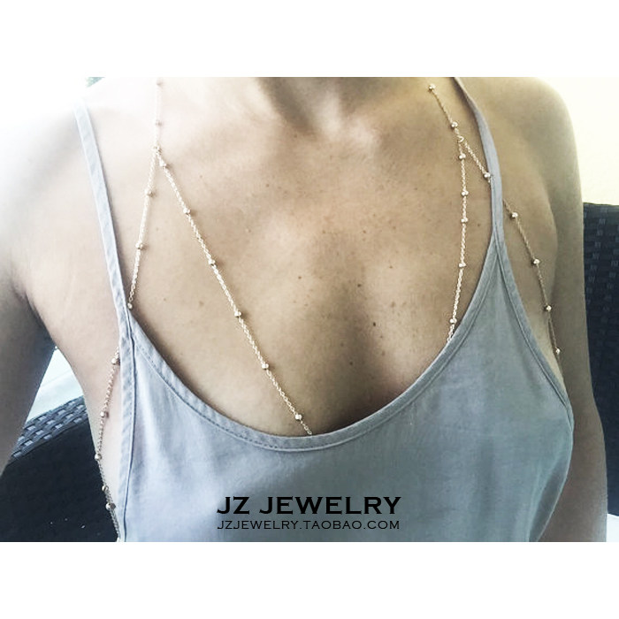 jzbodychain欧美女身体链项链