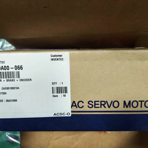 E-MPDA00-066 INVENTEC AC伺服电机 带刹车编码器议价维修