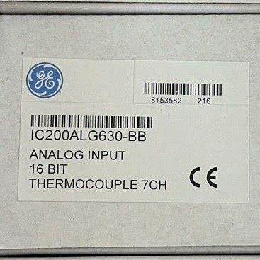 IC200ALG630-BB GE工控模块 模拟输入热电偶 16位7通道议价维修