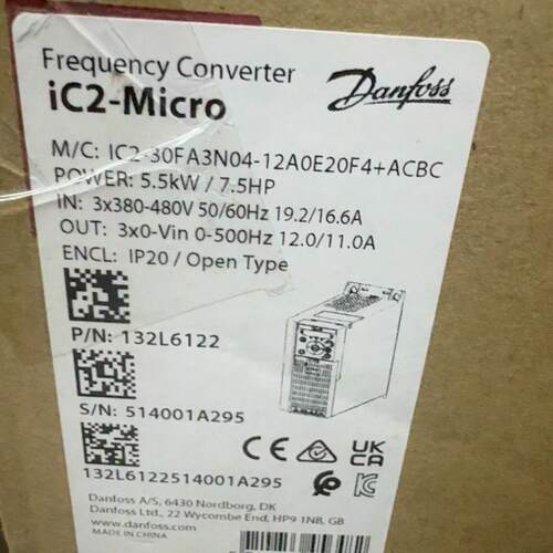 IC2-30FA3N04-12A0E20F4+ACBC 丹佛斯变频器 5.5kw议价维修