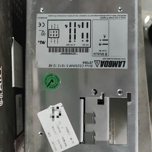 CS250NM 5.15/12 12.4B J27004 TDK LAMBDA 工业电源模块议价维修