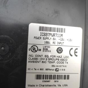 IC697PWR711M GE电源模块 工业自动化工控配件议价维修