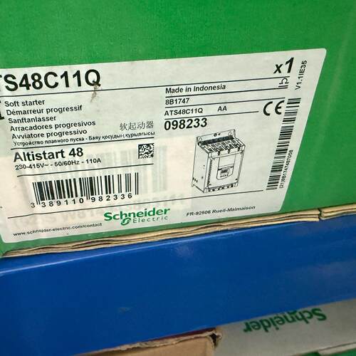 ATS48C11Q 软起动器 工业工控电气控制配件议价维修