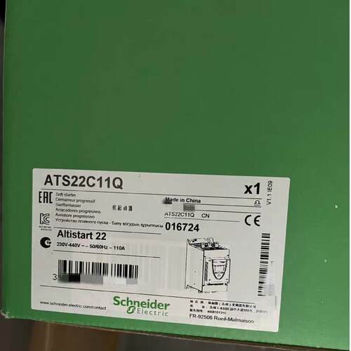ATS22C11Q 软起动器 工业控制配件 110A 230V-440V议价维修