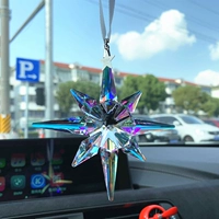 Высококлассная подвеска для машины со стразами, креативный зеркало заднего вида, аксессуар, новая коллекция, со снежинками, Южная Корея