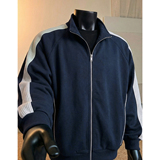 开衫卫衣春季美式复古重磅短宽廓形拉链外套OW8028-P68控118，男装卫衣，电商A362