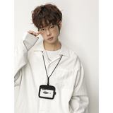 长袖衬衫春季复古老钱古巴领简约休闲衬衣外套OC8021-P45控78，男装衬衫，电商A362