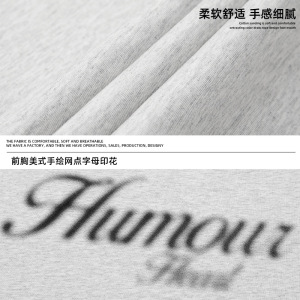 短袖T恤男夏季新款模糊网点印花情侣半袖MT7174-P38控65图片
