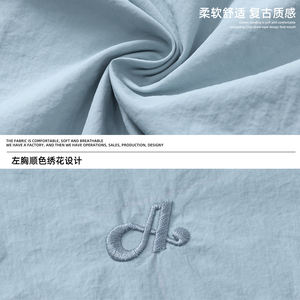 衬衫春款街上衣cleanfit级感纯色宽松衬衣外套OC8025-P40控68图片