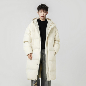 保暖棉服男冬季防泼水潮牌连帽棉衣过膝棉袄外套BL5113-P70控129图片