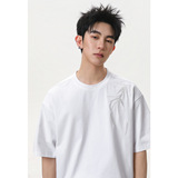 短袖T恤男夏季款宽松休闲百搭风半袖体恤衫OT7291-P35控65，男装T恤，电商A362