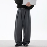 西裤男秋季款质感宽松直筒长裤子日系复古潮牌MK2486-P60控98，男装西裤，电商A362