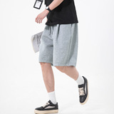 卫裤男夏季新款潮牌休闲短裤质感百搭直筒裤子OK2703-P33控59，男装休闲裤，电商A362