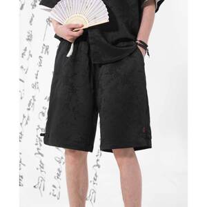 短裤男夏季新款盘扣开衩透气宽松休闲五分裤子OK2701-P38控68，男装休闲裤，电商A362