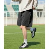 夏季新款凉感透气五分裤美式复古直筒宽松中裤子OK2696-P35控65，男装休闲裤，电商A362