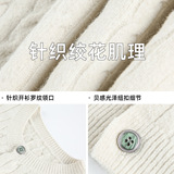 开衫毛衣男秋冬新款纯色百搭线衣圆领针织衫BMM4158-P60控98，男装针织衫/毛衣，电商A362