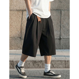 休闲裤男春夏款复古百搭廓形直筒裤潮牌质感七分裤OK2603-P43控78，男装休闲裤，电商A362