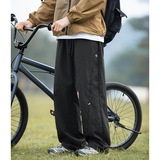 2025春季款分割打褶设计长裤子脚口可调工装裤MK2388-P45控65，男装休闲裤，电商A362